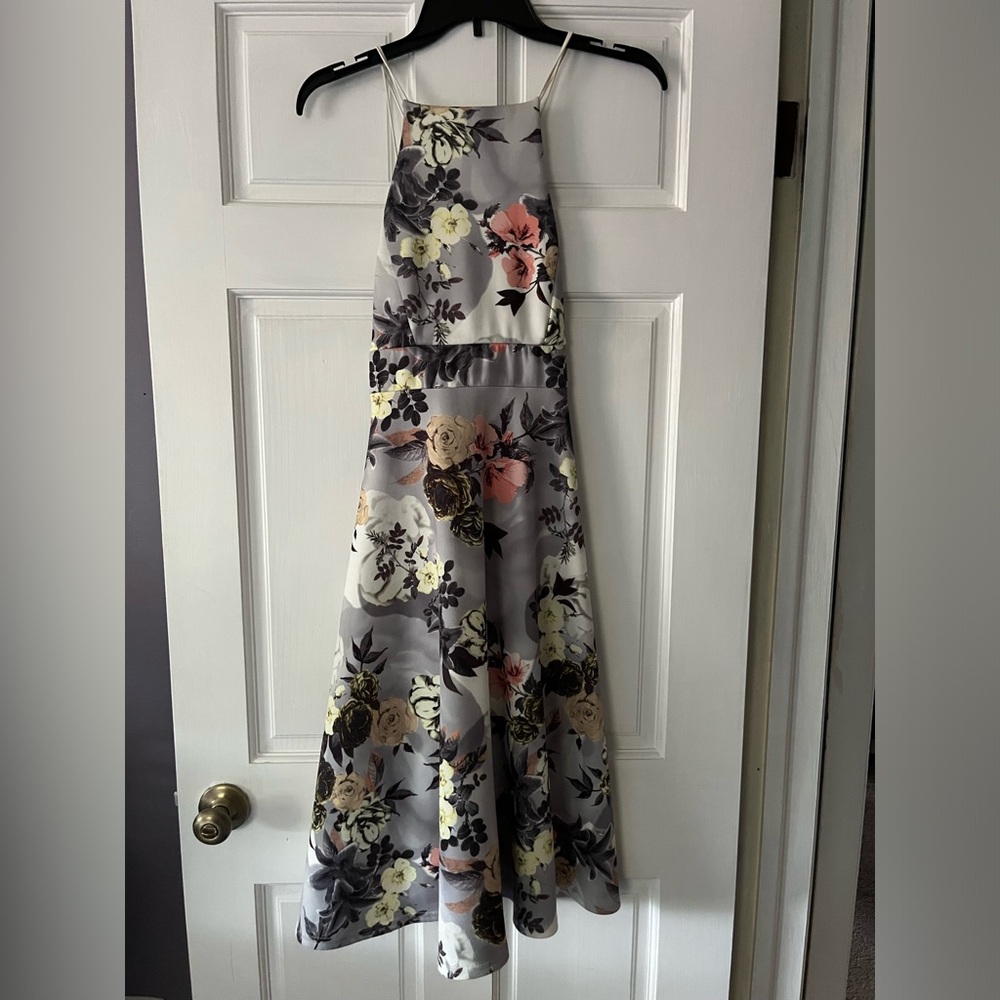 Floral A-Line Dress